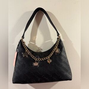 Juicy Couture Not Your Babe Hobo bag with 4 gold charms BNWT Spring 2026